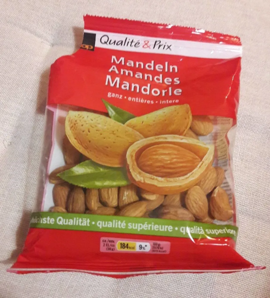 Amandes entières