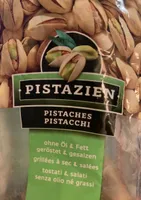 Pistaches grillées à sec, salées