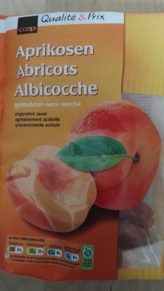 Abricots secs