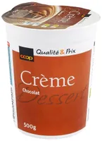 Créme Dessert Chocolat Coop Qualité & Prix