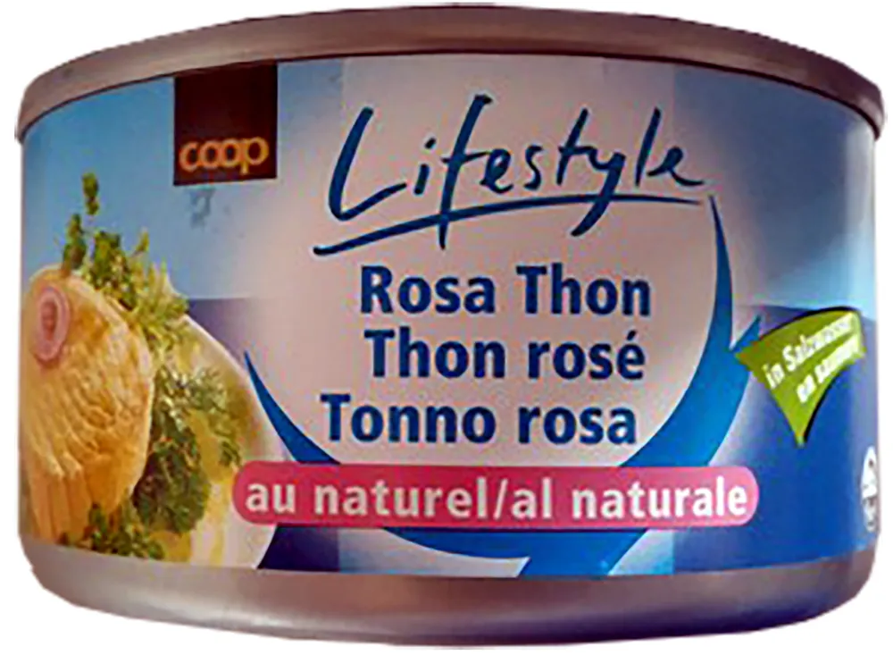 Coop Lifestyle Thon rosé au naturel
