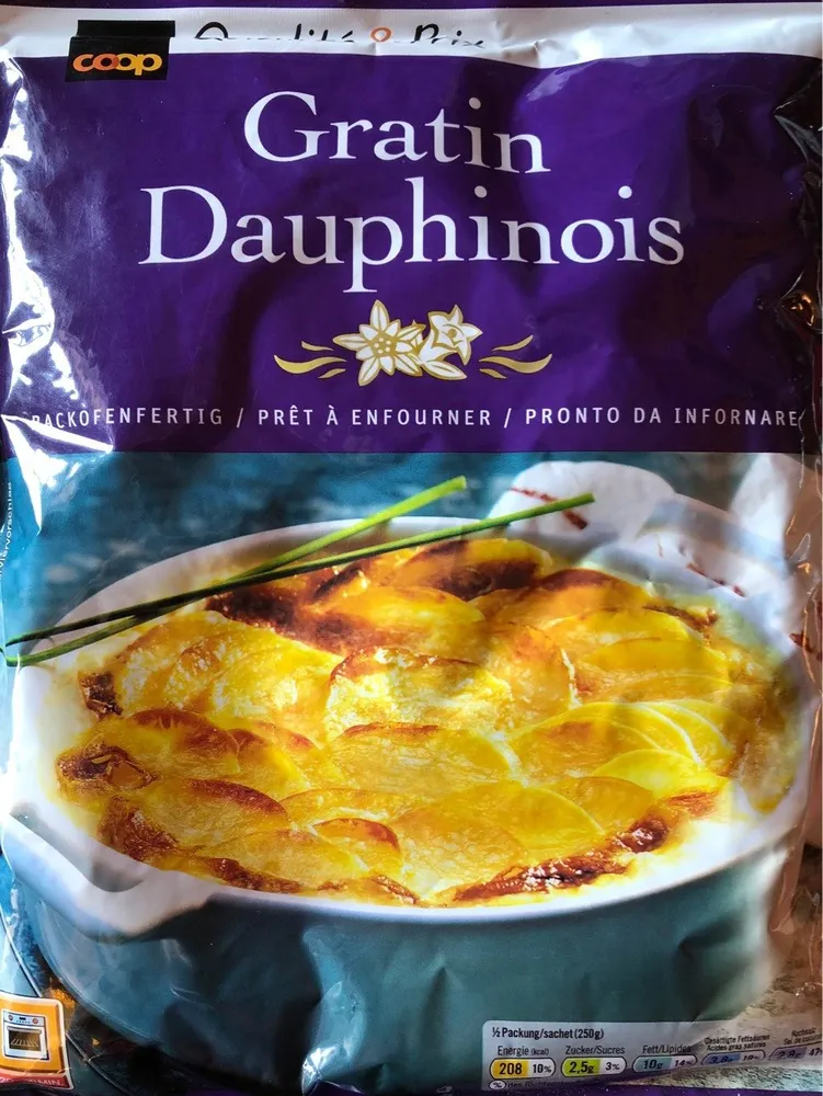 Qualité & Prix Gratin Dauphinois