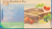 Sardines à l'huile d'olive