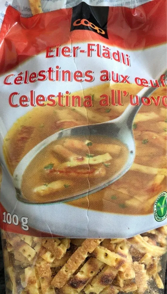 Celestines aux oeufs