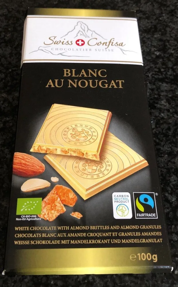 Schokolade, Weiss Nougat