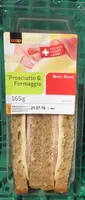 Sandwich au jambon et fromage