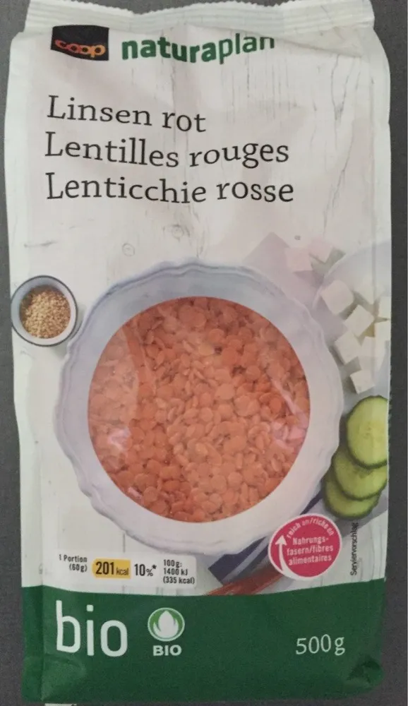 Linsen rot