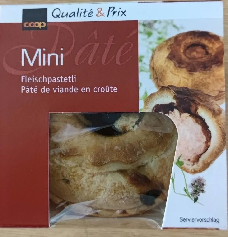 Pâte de viande en croûte
