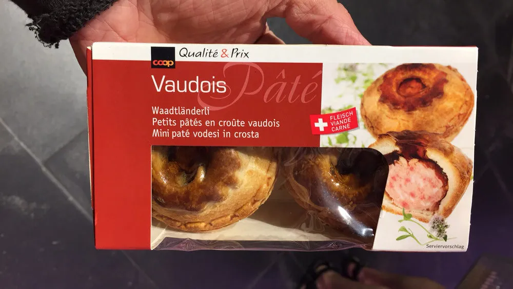 Petit pâtés en croûte vaudois