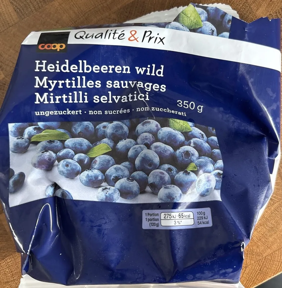 Qualité&Prix : Myrtilles