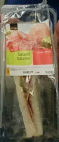 Sandwich garni de salami