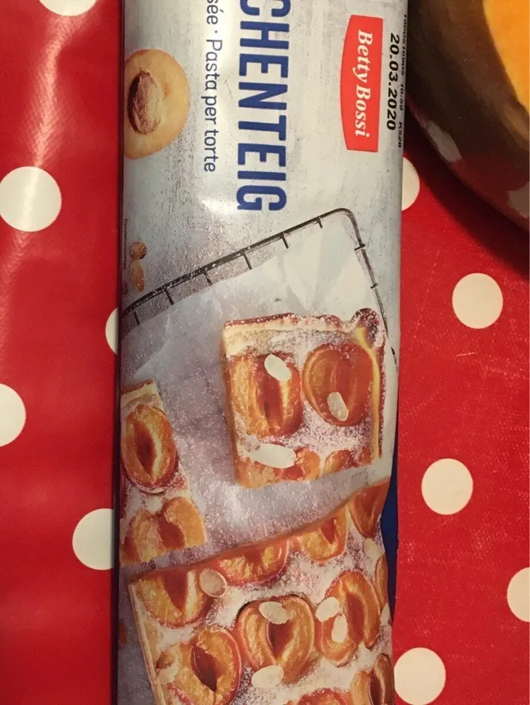 Betty Botsy My Bakery Kuchenteig ausgewallt