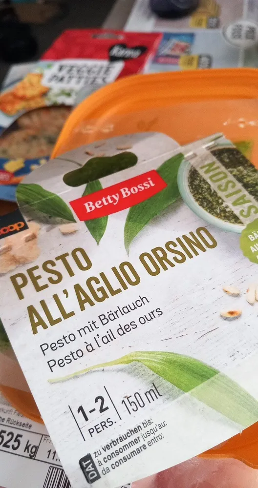Pesto ail des ours