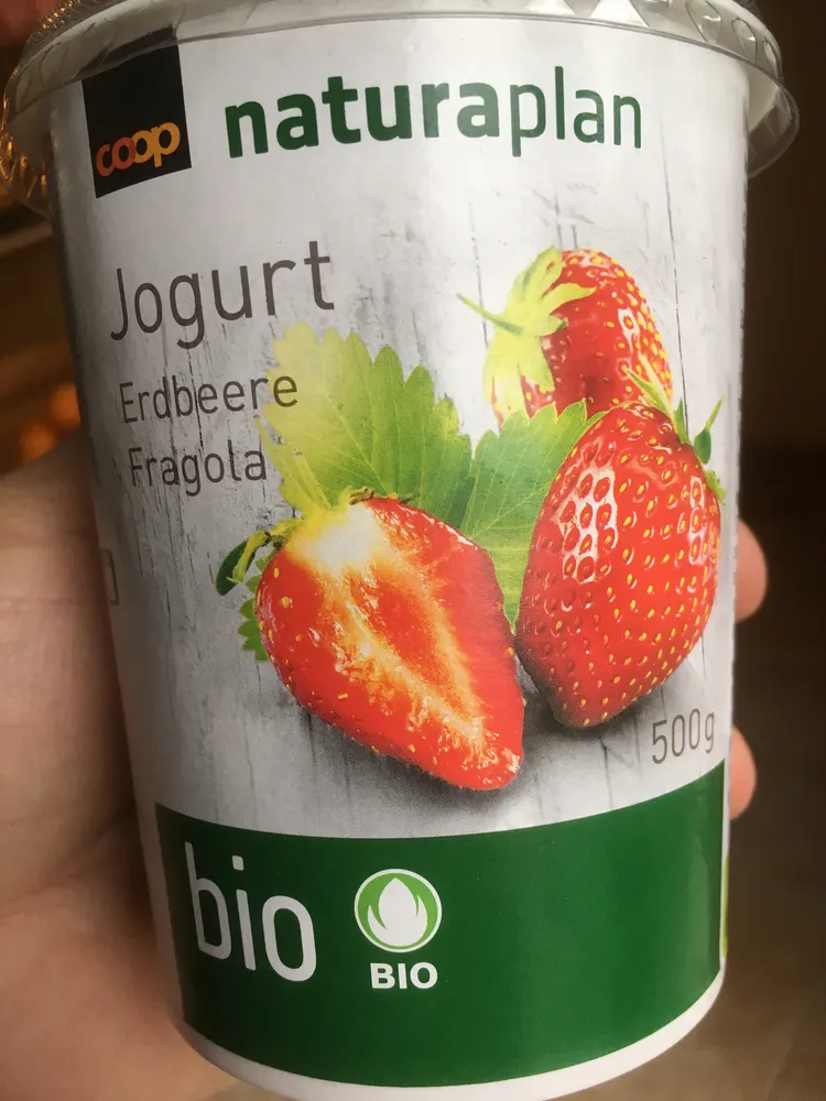 Joyourt bio fraises