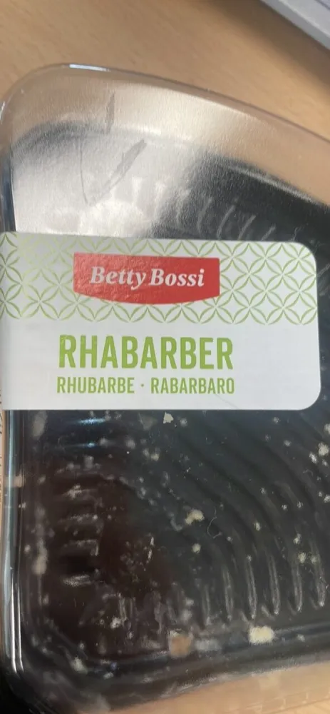 Tarte à la Rhubarbe