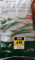 Haricots verts fins