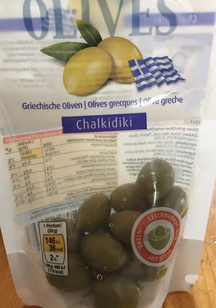 Griechische Oliven