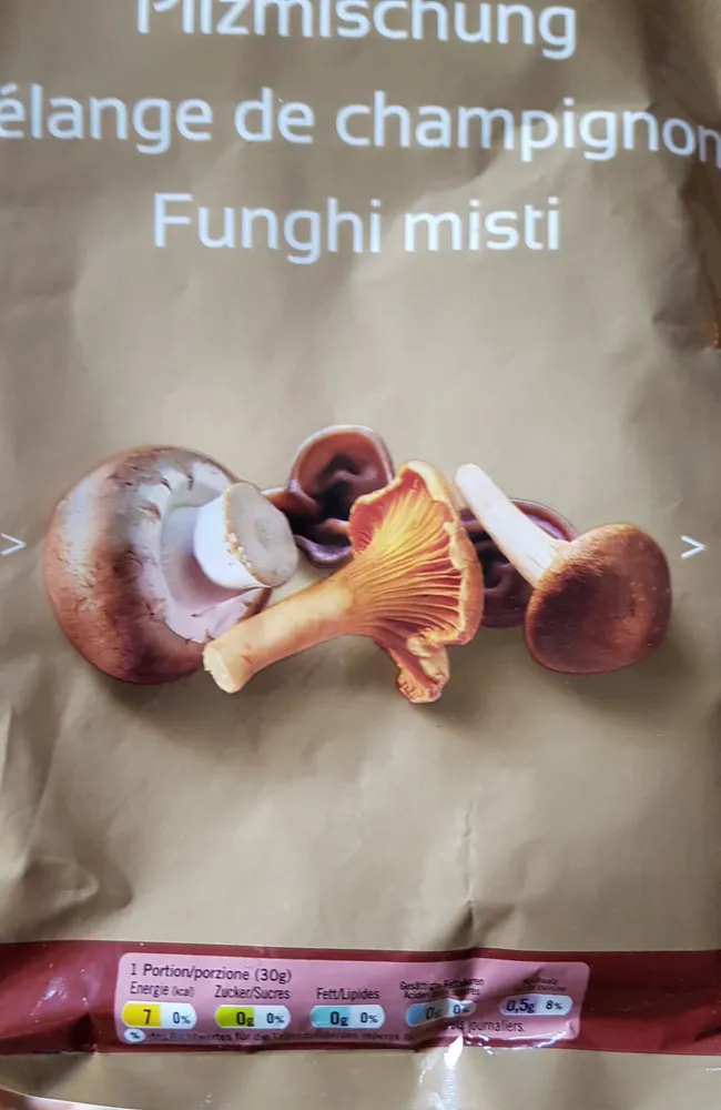 Mélange de champignons