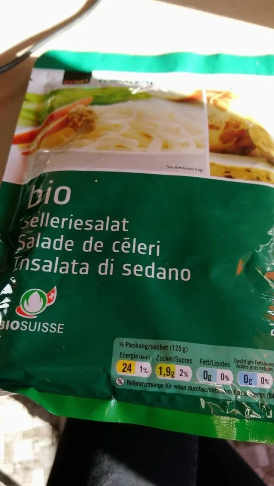 Salade de céleri bio