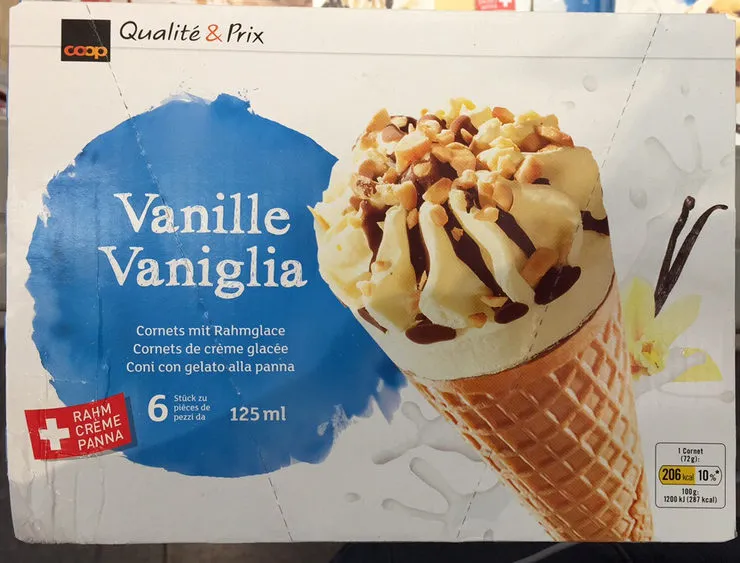 Cornets de crème glacée