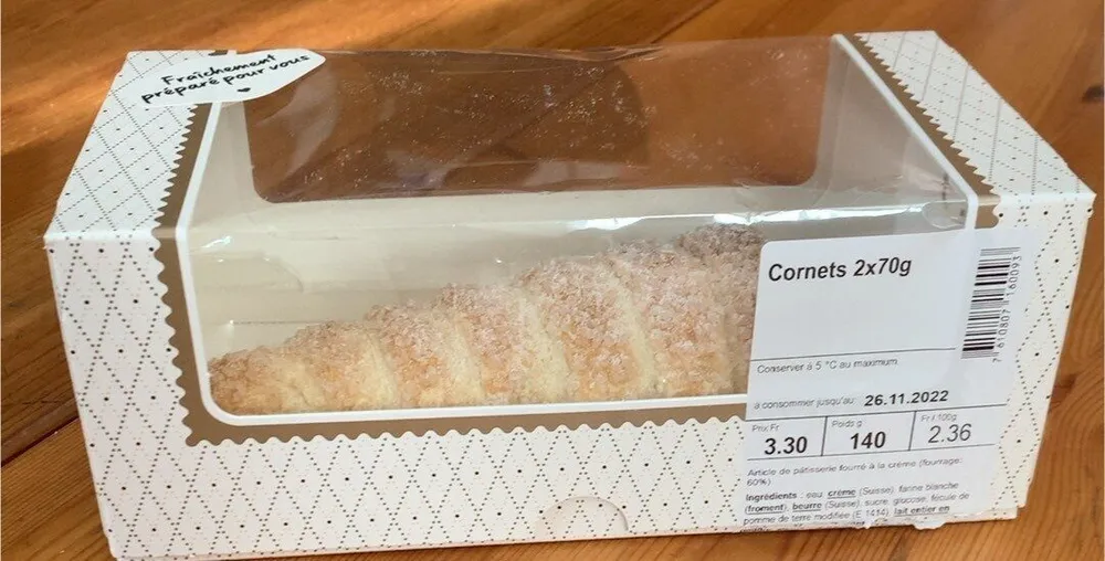 Cornets 70g