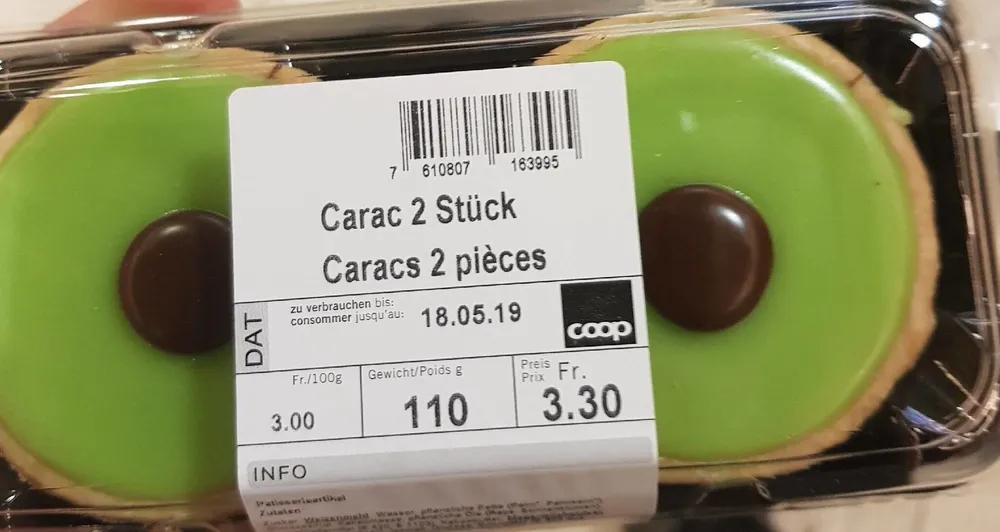 Carac 2 pièces