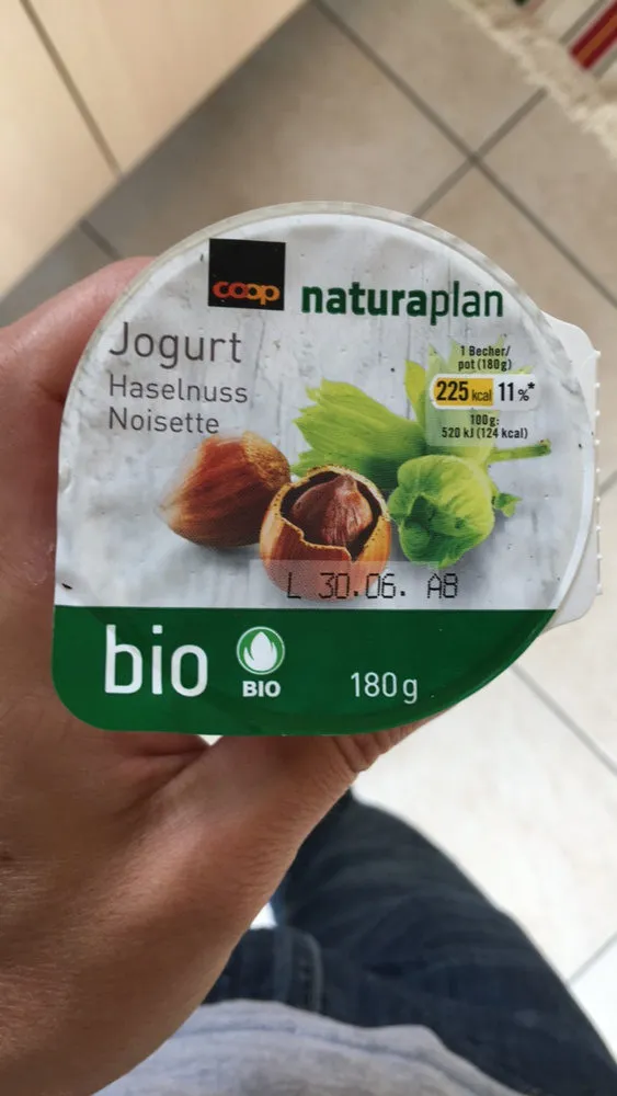 Jogurt : Noisette