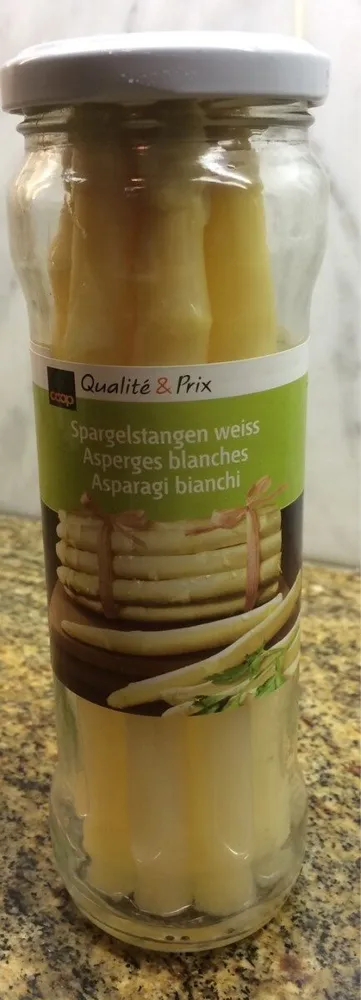 Spargelstangen weiss