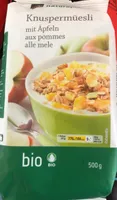 Knuspermüesli : mit Äpfel