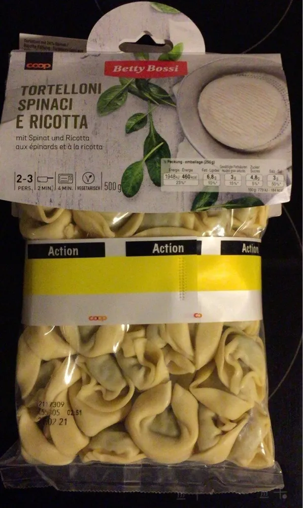 Tortelloni Spinaci E Ricota