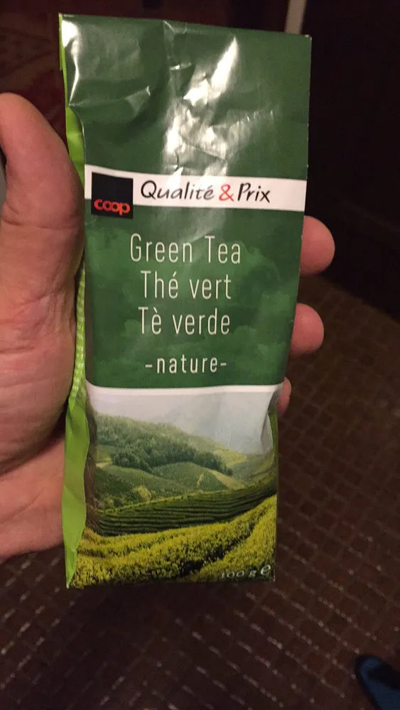 Thé vert : nature