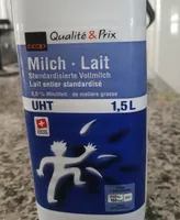 Lait entier UHT