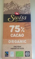 Organic 75% cacao