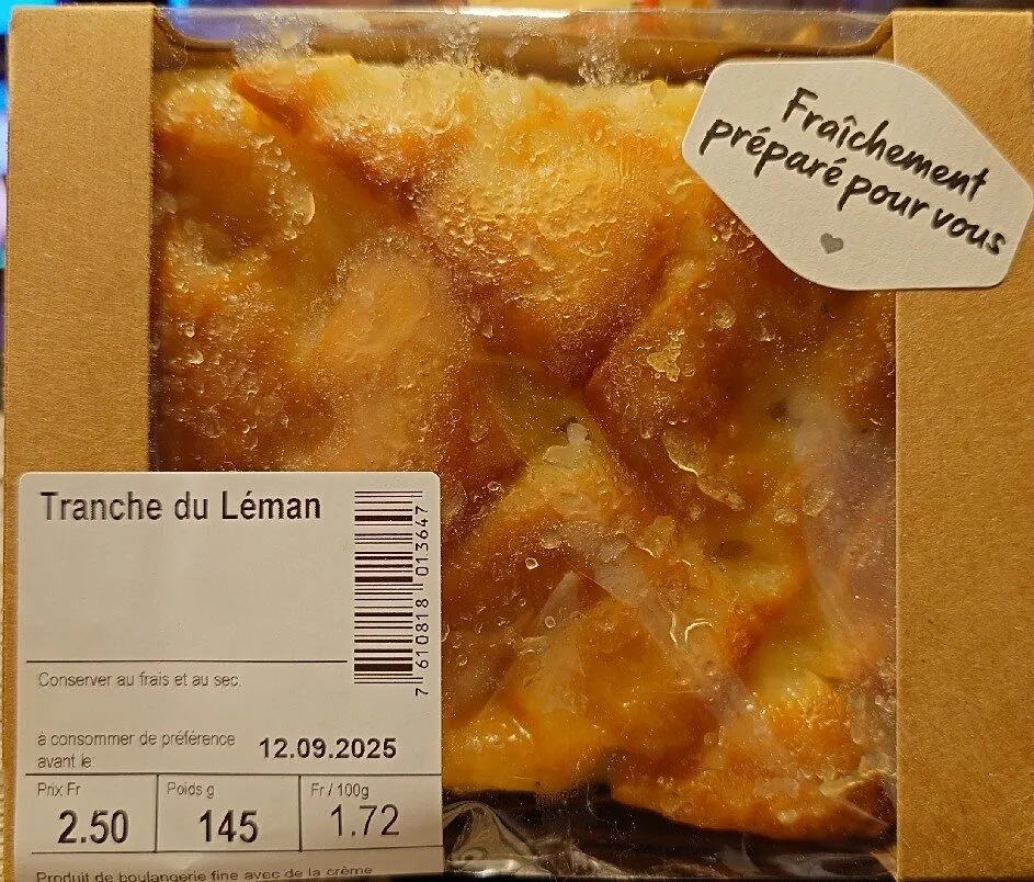 Tranche du léman