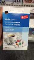 Sucre en morceaux : emballés par deux