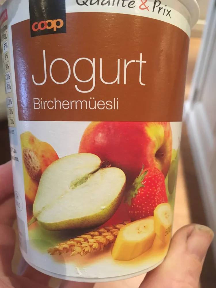 Jogurt Birchermüesli