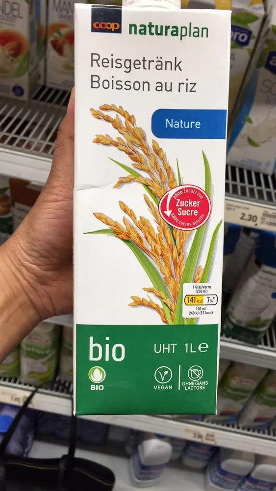 Boisson au riz : Nature