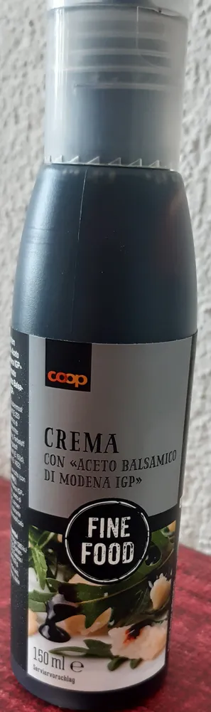 Crema con Aceto Balsamico di Modena IGP