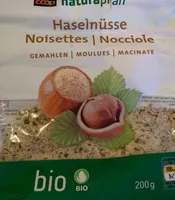 Haselnüsse gemahlen