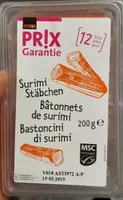 Bâtonnets de Surimi
