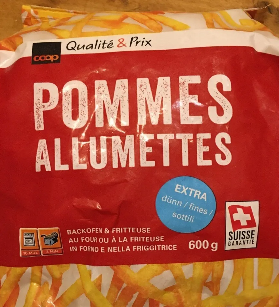 Pommes allumettes