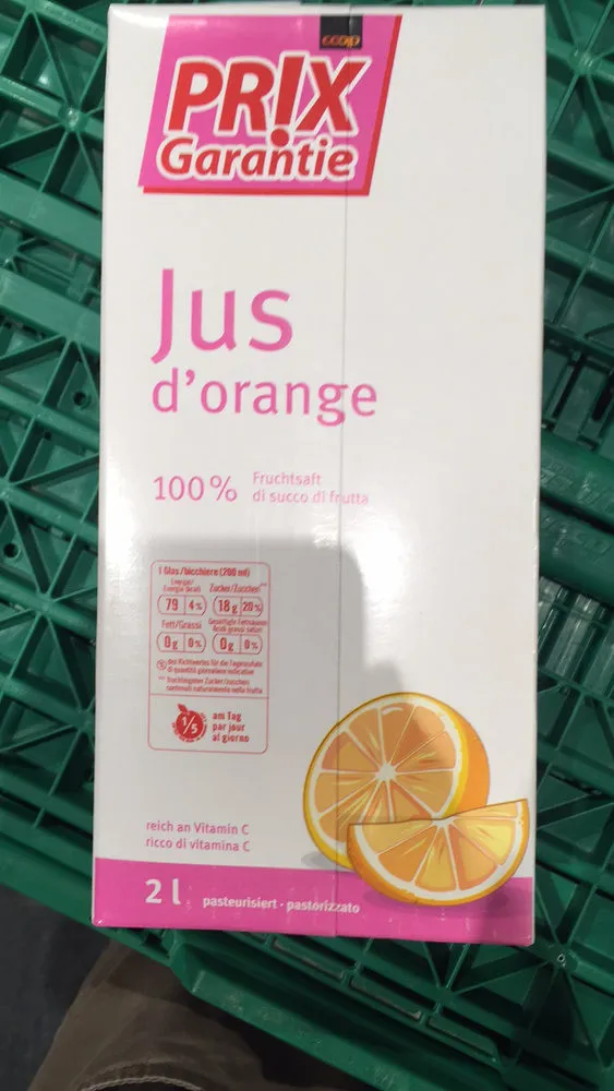 Jus d'orange