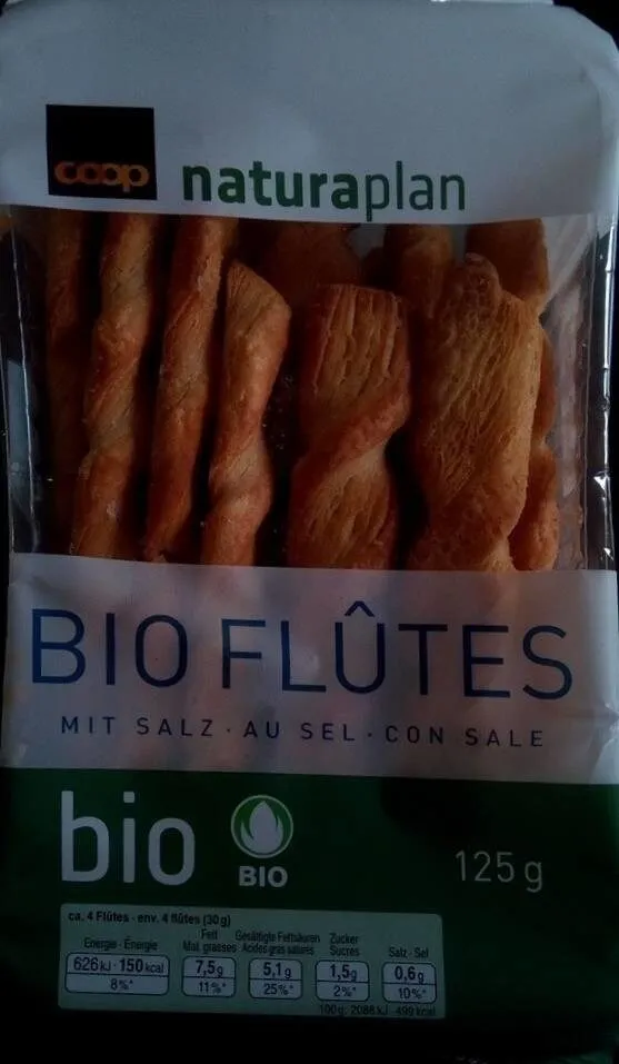 Flûtes au sel