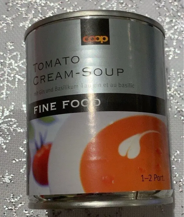 Tomato cream-soupe