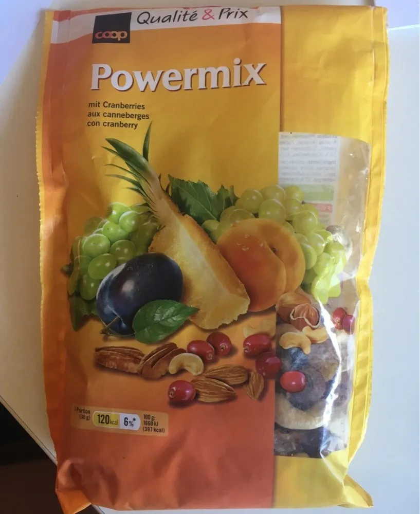 Powermix Mischung Mit Cranberries