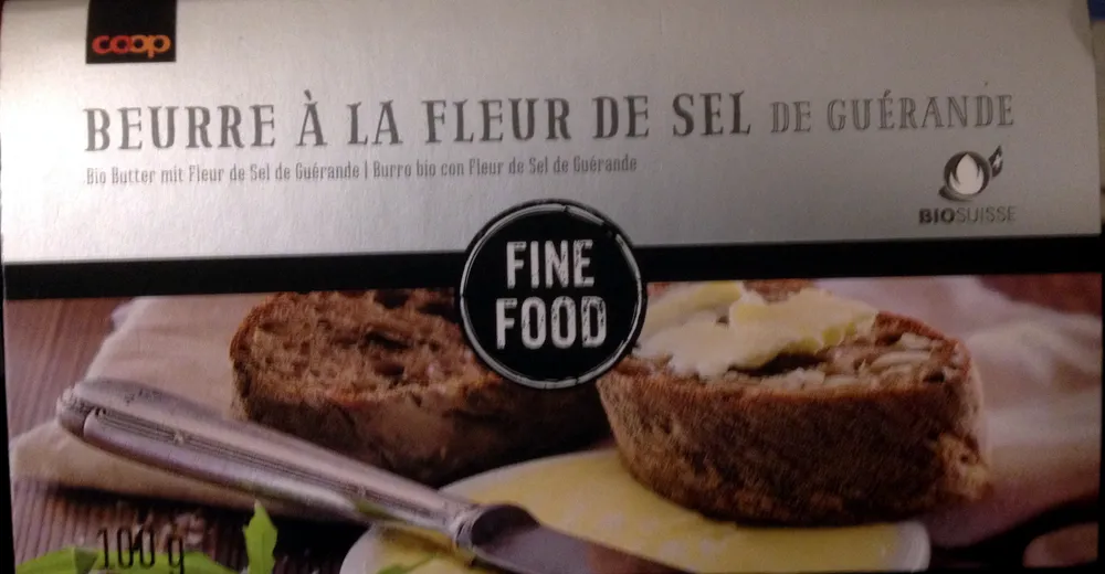 Beurre à la fleur de sel de Guérande