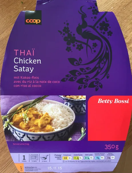 Thaï Chicken Satay