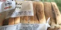 Pain de mie tranché au beurre