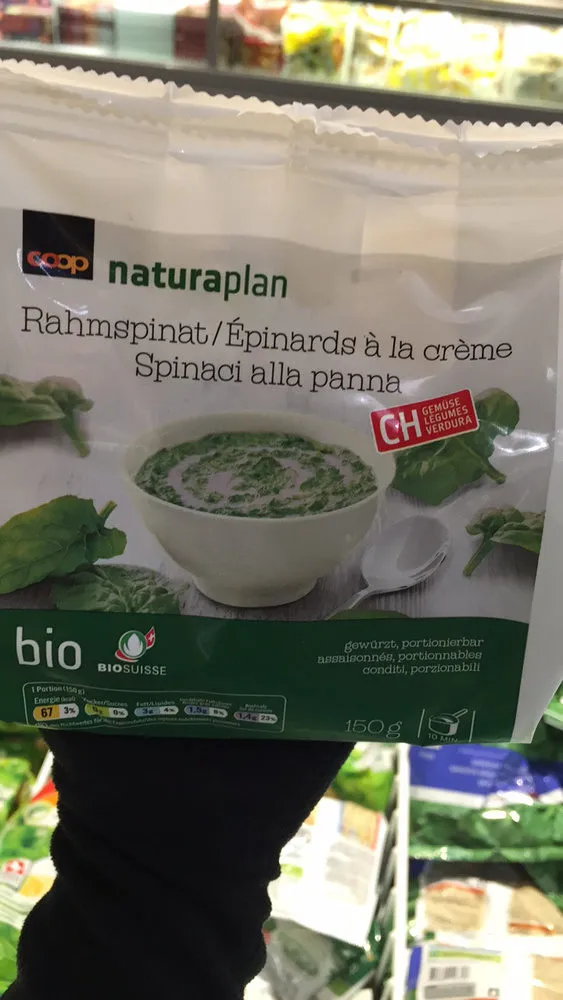 Épinards à la crème