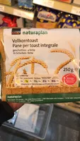 Vollkorntoast : geschnitten